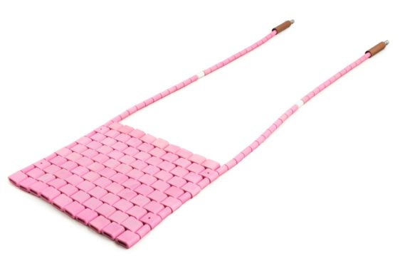 Flexible ceramic pad heaters